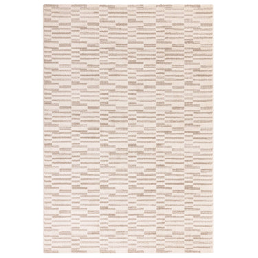 Asiatic London Axel AX02 Lines Cream Polypropylene Textured Scandi Rug