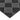 My Black Rubber Zig Zag Reversible Geometric Doormat 45x75 cm
