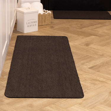 My Clove Brown Washable Non-Slip Soft Rug