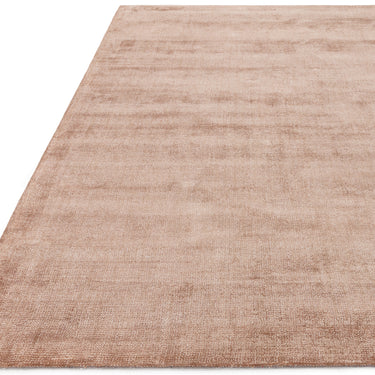 Aston Plain Quality 100% Viscose Silky Soft Rug in Copper, Navy, Green, Ochre, Sand and Silver