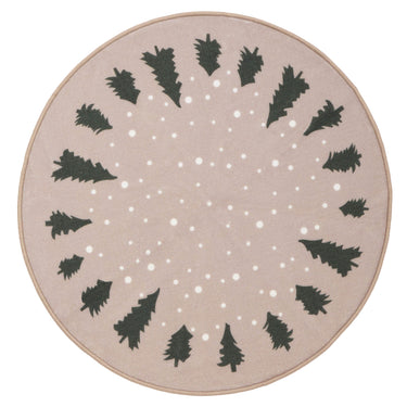 Merry Christmas Tree Washable Non-Slip Doormat