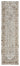 552AG Classic Cream Traditional Vintage Textured Bordered Hallway Runner Rug