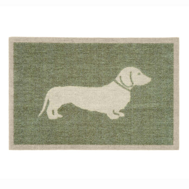 Emily Bond Peggy Sage Green Washable Non-Slip Indoor Rug and Runner