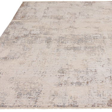 Asiatic London Seville Ribera Short Pile Touch Silky Beige Natural Abstract Modern Soft Rug