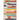 City CIT2339 Scandi Painted Stripes Orange Multicolour Washable Jute Polypropylene Abstract Rug