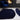 Asiatic London Matrix Signature Tufted Soft Silky Indigo Blue Wool Viscose Abstract Geometric Rug - Medium 120x170 cm (4'x5'6")