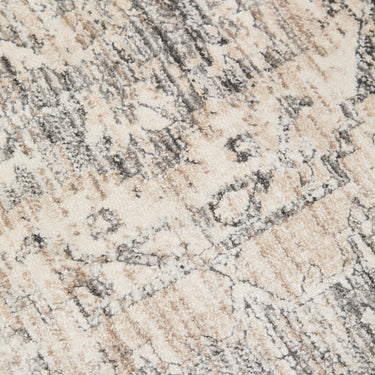 URCO Nova Loki Cream Polypropylene Traditional Vintage Abstract Rug