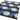 Asiatic London Camden Tufted Blue Grey Wool Viscose Geometric Textured Rug