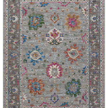 Soujorn Tor Modern Traditional Vintage Floral Rug, Runner in Multi