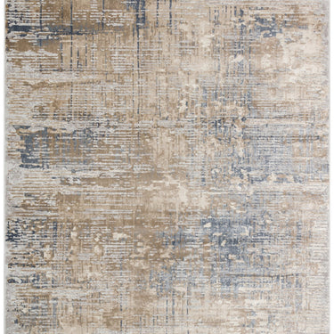 Pollo 104 Modern Abstract Silver Grey Rug by Consept Looms