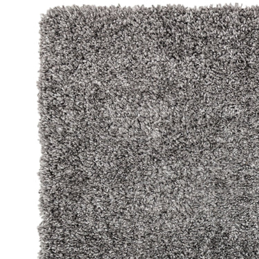 Asiatic London Ritchie Grey Polypropylene Shaggy Textured Rug