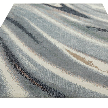Consept Looms Amara AMA106 Onyx Granite Stone Patterns Ivory Grey Blue Handmade Jute Abstract Rug