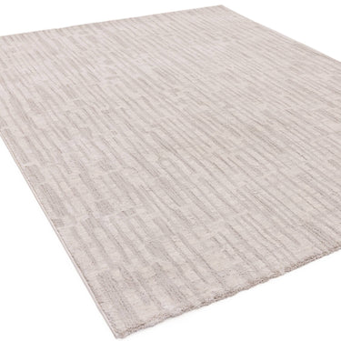 Asiatic London Axel AX05 Stripes Cream Polypropylene Textured Striped Scandi Rug