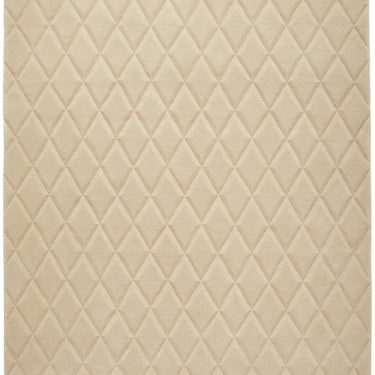 Priory PRI103 Geometric 100% Pure New Zealand Wool Hand Made Ivory Rug by Sarah Gare