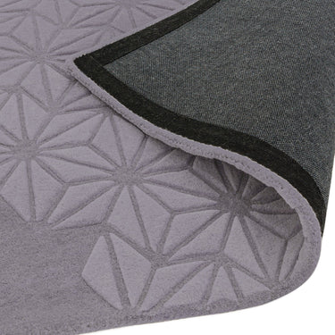 Starburst Hand Made Wool Lilac Rug
