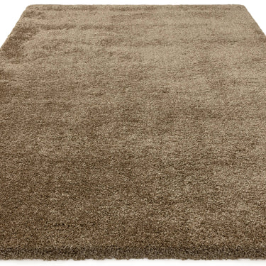Asiatic London Atlas Thick Pile Natural Polypropylene Shaggy Textured Rug
