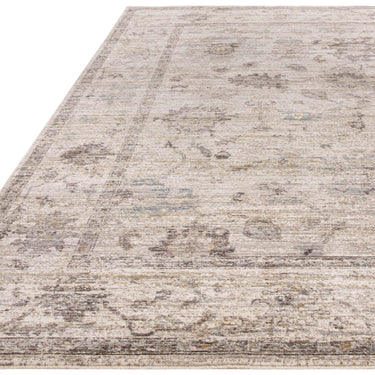 Asiatic London Jasper JA02 Living Classic Heritage Antique Beige Cotton Traditional Vintage Floral Rug