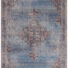 Asiatic London Kaya Dana KY08 Classic Medallion Multicolour Washable Cotton Chenille Persian Rug 120x170 cm