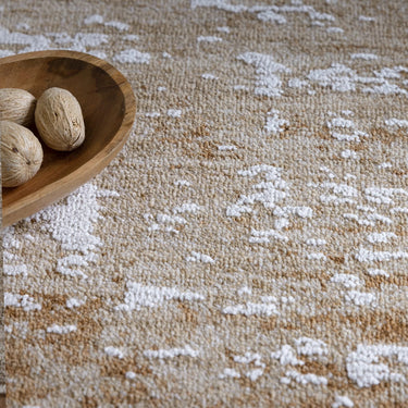 Asiatic London Anders AN03 Silky Shiny Shimmer Beige Natural Abstract Textured Boho Rug