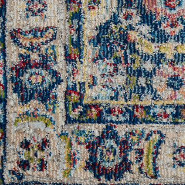Nourison Ankara Vintage Antique Traditional ANR13 Rug in Navy Blue Multi  61 x 183 cm