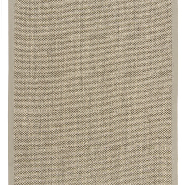 Origins Sisal Border Rug Modern Natural Jute Flatweave Hand Made Rug in Light Beige with Sand Border