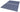 Halsey Indoor Outdoor Rug Hand Woven Geometric Flatweave Reversible Blue Rug Runner or Cushion