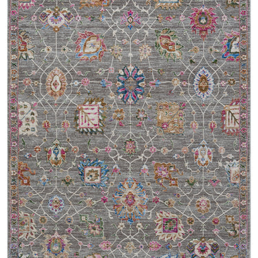 Soujorn Wold Modern Traditional Vintage Floral Rug, Runner in Multi
