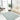 URCO Super Comfy Blue Shaggy Plush Soft Rug - Medium 120x160 cm (4'x5'4")