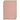 Borderline Hand-Carved Wool Rug with Scalloped Border & Geometric Trim Pink Rug