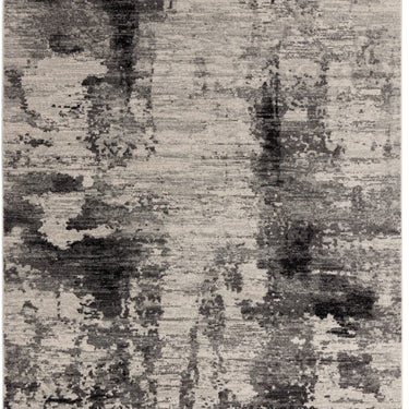 Mirage Charcoal NV37 Abstract Marble Rug for Modern Bedroom Living Room Rug