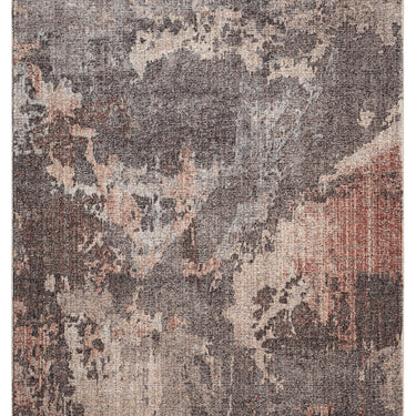 Alia 887AJ Short Pile Cream Rose Polypropylene Traditional Abstract Hallway Runner Rug