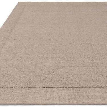 Larson Braided Hand Woven Natural Undyed Wool Beige Rug