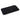 Dip and Drip Buddy Bathroom Toilet Black Washable Non-Slip Polypropylene Shaggy Bath Mat