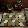 Asiatic London Romy Jive Hand-Tufted Green Wool Viscose Textured Rug - Medium 120x170 cm (4'x5'6")