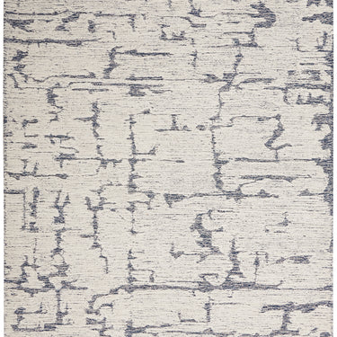 Calvin Klein Rugs Sculptural CK009 Luxurious Hand Tufted Wool Modern Blue, Grey Ivory Rug