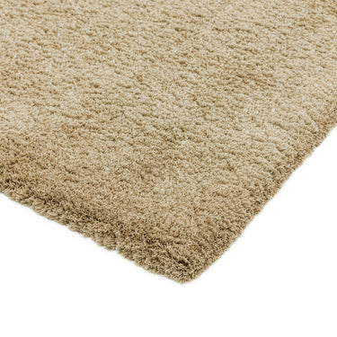 Lulu Soft Touch Plain Shaggy Rug in Sand