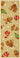 Floormatters Washable Runner and Doormat Set Anti-Slip Loop Gingerbread Cream Beige Mat in 40x60 & 50x150 cm