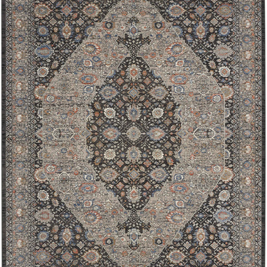 Starry Nights STN11 Grey Blue By Cotton Persian Traditional Vintage Rug