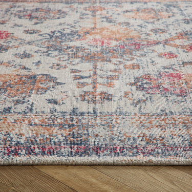 Origins Vogue Look Navy Rust Persian Traditional Vintage Rug