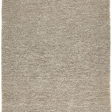 La Playa Hand Woven Pebble Wool Rug in Rustic Beige