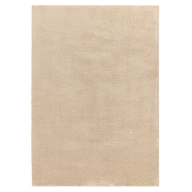 Asiatic London Como Ultra Soft Silky High Shine Velvety Natural Jute Shaggy Textured Rug