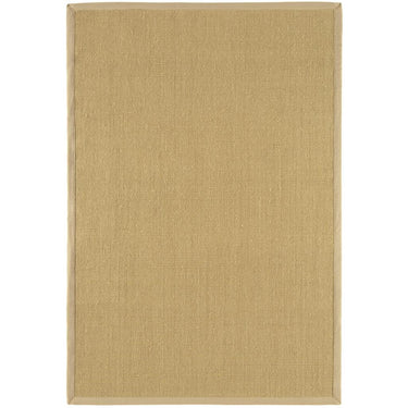 Sisal Jute Rug Plain Bordered Flatweave Linen Natural Non Slip Rug