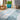 Consept Looms Liberty LIB101 Sky Blue Washable Non-Slip Modern Rug