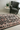 Alia 428GL Short Pile Sand Polypropylene Traditional Floral Bordered Rug