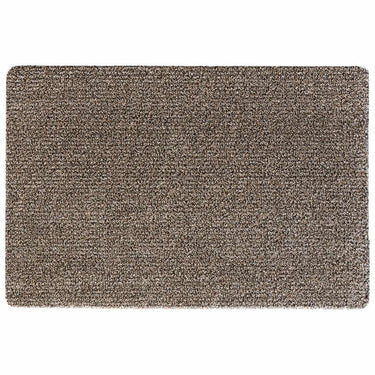 My Coffee Brown Non Washable Cotton Plain Doormat