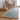 Origins Scalloped Border Elsie Tufted Duck Egg Ochre Wool Bordered Hallway Runner Rug - Runner 67x230 cm (2'2"x7'7")