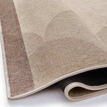 Scalloped Ombre Natural Eco-Washable Non-Slip Rug