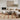 Nourison Nordic NRC06 Scandinavian Design Rust Multi Geometric Textured Rug