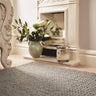 Fusion Luxury Soft Hand Woven Wool Rug in Dove Grey - Small 80x150 cm (2'6"x5')