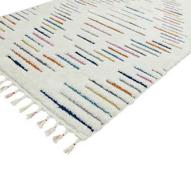 Asiatic London Ariana AR03 Harmony Boho Soft Scandi Design Multicolour Polypropylene Shaggy Moroccan Textured Rug